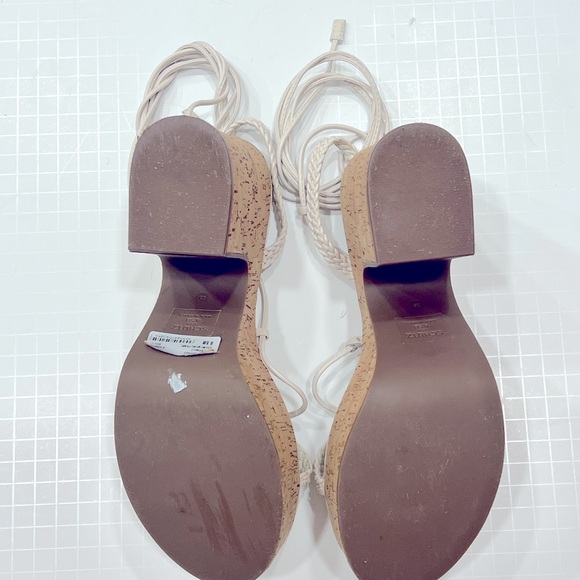 SCHUTZ Maxima Cutout Cork Sandal, size 8.5 - Picture 5 of 7